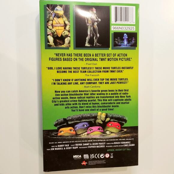 🐢 Neca TMNT 1990 Movie 35th Anniversary 7" 5-Pack Spirit of Splinter IN HAND! - Picture 4 of 4